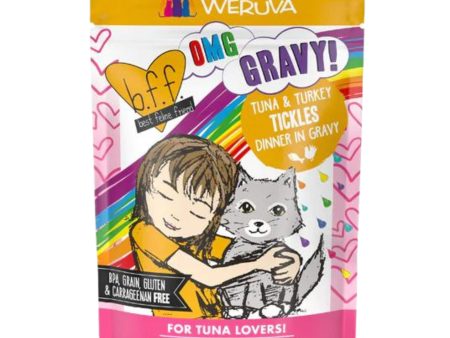 BFF Cat OmgTuna & Turkey Tickles Dinner in Gravy 3oz. (Case of 12) Online