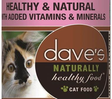 Dave s Naturally Healthy Cat Food; Beef and Chicken 13.2oz. (Case of 12) Discount