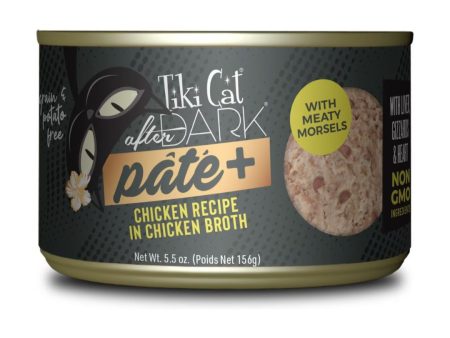 Tiki Pet Cat After Dark Pate Chicken 5.5Oz Multipack (Case Of 12) Fashion