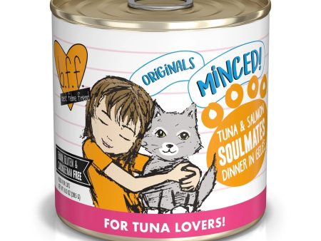 BFF Cat Originals Tuna and Salmon Soulmates Dinner in Gele 10oz. (Case of 12) on Sale