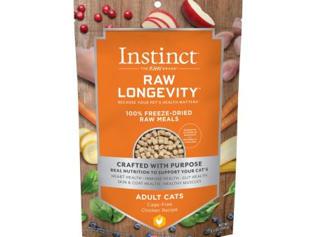 Natures Variety Raw Longevity Cat Freeze Dried Meals 9.5oz. Chicken Supply