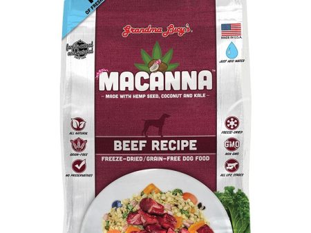 Grandma Lucys Dog Macanna Ana Grain Free Free Beef Trial Size (Case Of 6) Online