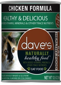 Daves Cat Naturally Healthy Chicken 22oz. (Case of 12) For Sale