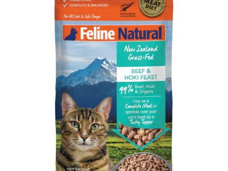 Feline Natural Cat Freeze-Dried Beef & Hoki Topper 3.5oz. Sale