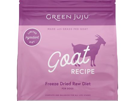 Green Juju Dog Freeze-Dried Raw Goat 14oz. Supply