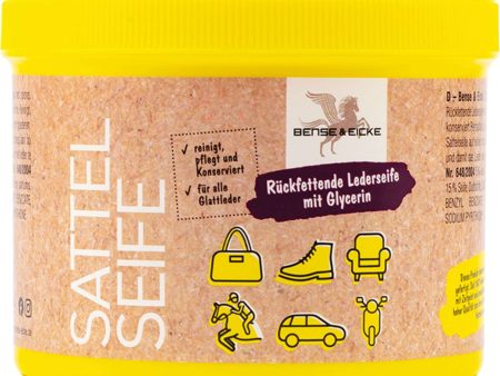 Bense & Eicke Sattelseife mit Schwamm Sale