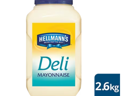 Hellmanns Deli Mayonnaise 2.6kg For Sale