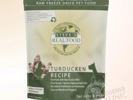 Steve’s Freeze-Dried Raw Turducken Dog Food on Sale