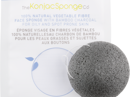 Konjac & Bamboo Charcoal Facial Sponge Puff Fashion