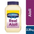 HELLMANN S Real Aioli GF 2.35kg 2.5L Cheap