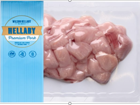 Hellaby PORK DICED
404gm-540gm  $24-$32 PER PACK 
 Price below per KG Hot on Sale