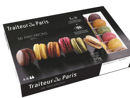 Genuine French Macarons  36 pcs, 6 flavours. Made in France Sale