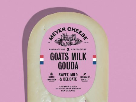 Meyer Cheese Goat milk Gouda 130g (Buy 12 save 15%) Fashion