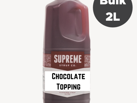 Gilmours Chocolate Topping 2LTR Fashion