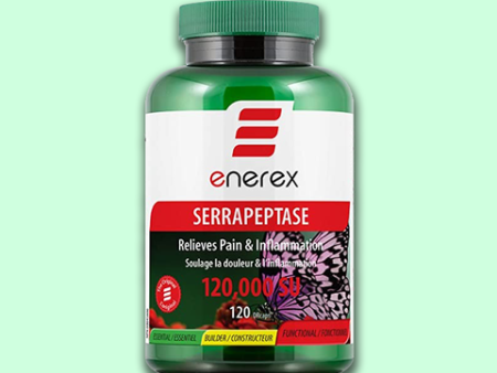 Serrapeptase (Enerex) - 120,000 U For Sale