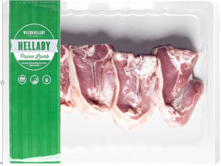 Hellaby LAMB LOIN CHOPS 
410gm-550g  $31-$42 PER PACK 
 Price below per KG Supply