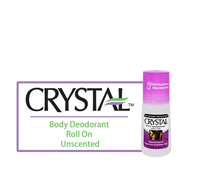 Crystal Body Deodorant Roll On - Unscented Discount