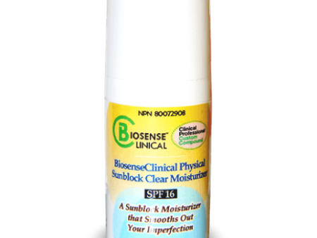 BiosenseClinical Physical Sunblock Clear Moisturizer (SPF 16) Online Sale