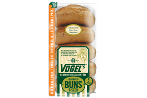 BUNS - Vogels Gluten Free Burger Bun Six seed 5 Per  Pack Online Sale