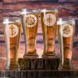 Nautical Pilsner Beer Glasses For Sale