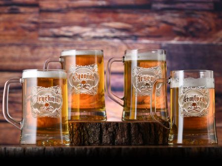 Name Your Poison Beer Mug Set Online Hot Sale