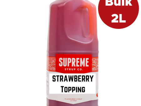 Strawberry Topping 2 LTR Online Hot Sale