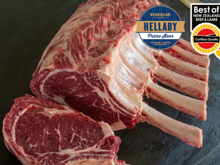 NZ Hellaby Prime Steer Beef OP Rib Eye Bone in  3.5-8kg each. Average Price per roll: $wst230-500
Price Per Kg Online