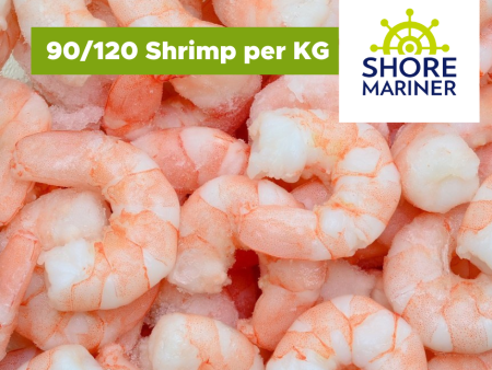 (4463) Shrimp Cooked and peeled  90 120 SM 1kg Online Hot Sale