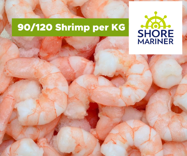 (4463) Shrimp Cooked and peeled  90 120 SM 1kg Online Hot Sale