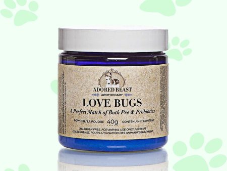 Adored Beast Love Bugs | Pre & Probiotics Online now