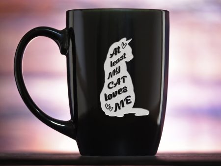 At Least My Cat Loves Me Coffee Mug Gift Online Sale