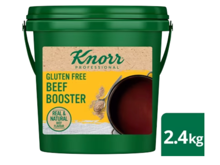 Knorr Beef stock booster 2.4kg bucket Gluten Free Fashion