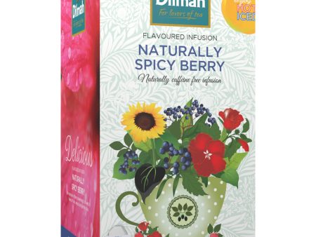 Dilmah Natural Spicy Berry Infusion Tea. 20 Foil Envelope Teabags on Sale