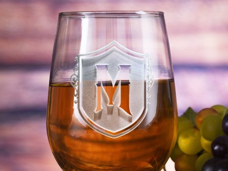 Shield Stemless Wine Glass Online