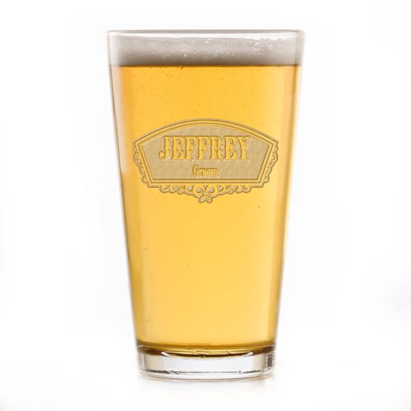 Best Man Pint Beer Glass | Groomsmen Gifts Ideas Online Hot Sale