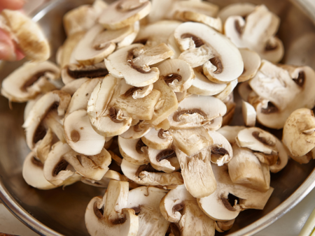 Mushrooms Sliced IQF - free flow box 10kg Supply