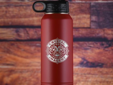 Your Own Logo 32 oz Insulated Water Bottle Yeti Style Fashion