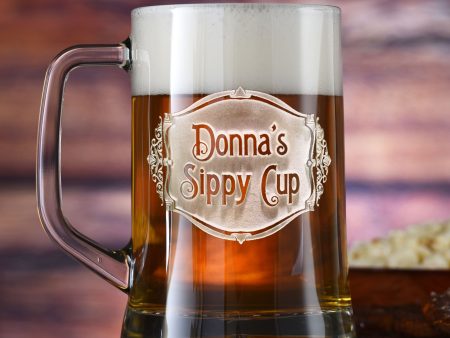 Personalized Sippy Cup Beer Mug For Cheap