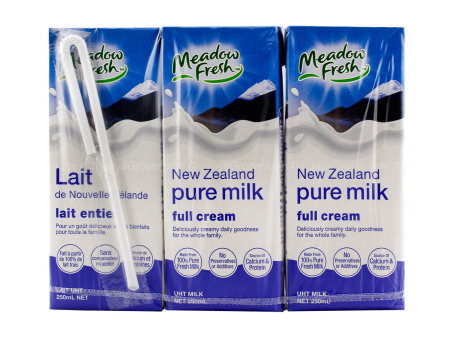 Meadow Fresh UHT Milk 24 x 250ml Discount