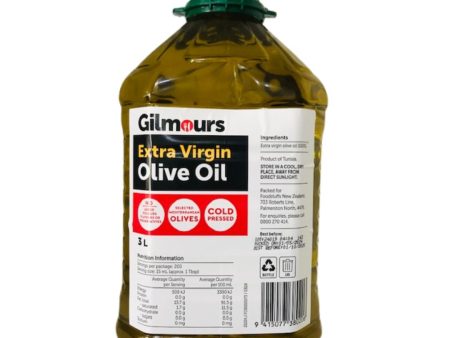 Gilmours Olive Oil Extra Virgin 3L Online now