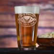 Air Force Mom Pint Pub Beer Glass on Sale