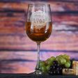 Customized Engraved Vintage Year Wine Glass Discount