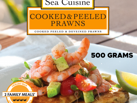 Cooked & Peeled Shrimp Super Mix 500g Cheap