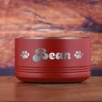 Custom Engraved Small Pet Bowl for Dog or Cat Hot on Sale