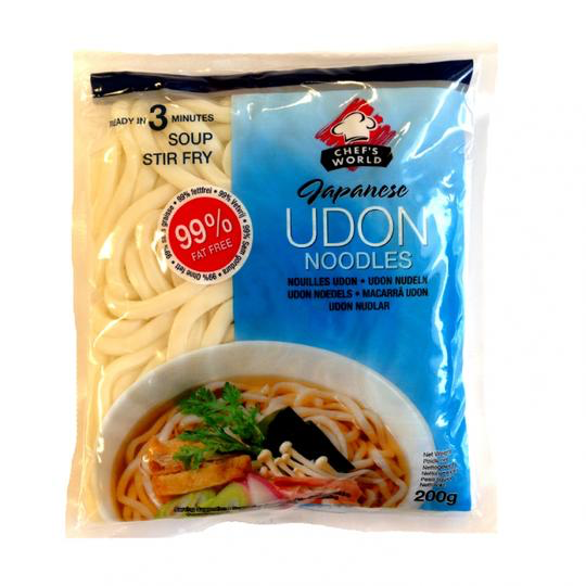 Chef World Udon Noodles (Wet) 200g. Each Online Hot Sale