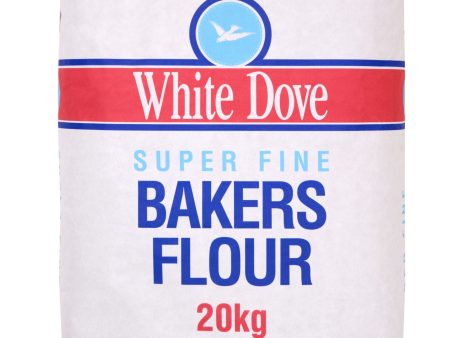 White Dove Bakers Flour 20kg New Zealand Online now