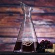 Custom Monogram Slant Wine Carafe Decanter Online