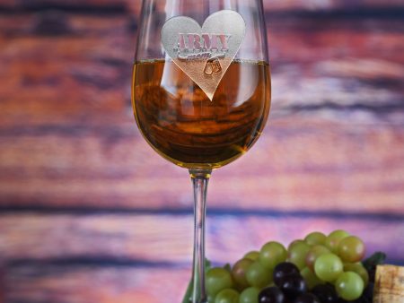 Army Mom Wine Glass Online Sale