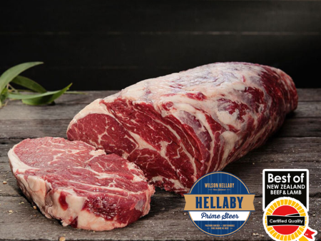 NZ Hellaby Prime Steer Beef Ribeye Roll (avg weight 3.5-5kg) Price  KG. Online Sale