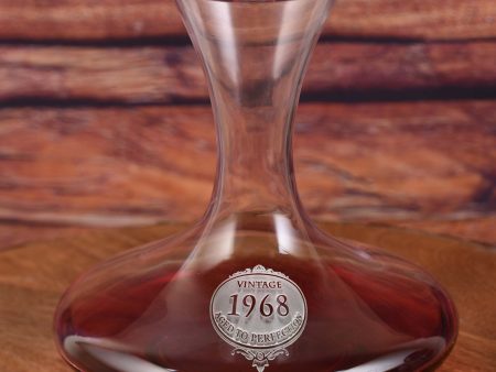 Vintage Year Wine Decanter Online